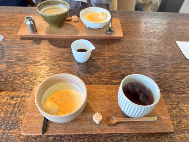 はちやまランチのデザートとドリンク